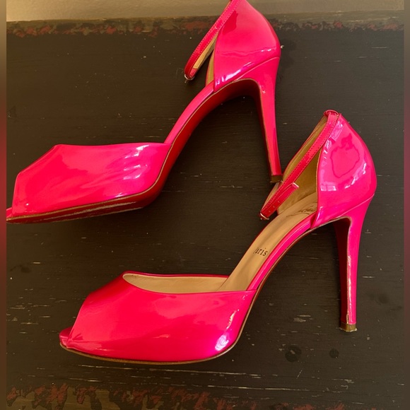 Christian Louboutin Peep-Toe Heels - Picture 6 of 13